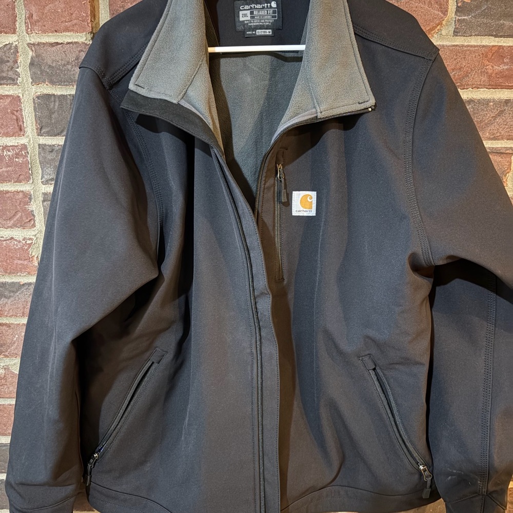 Carhartt Men’s Dark Gray Softshell Performance Jacket